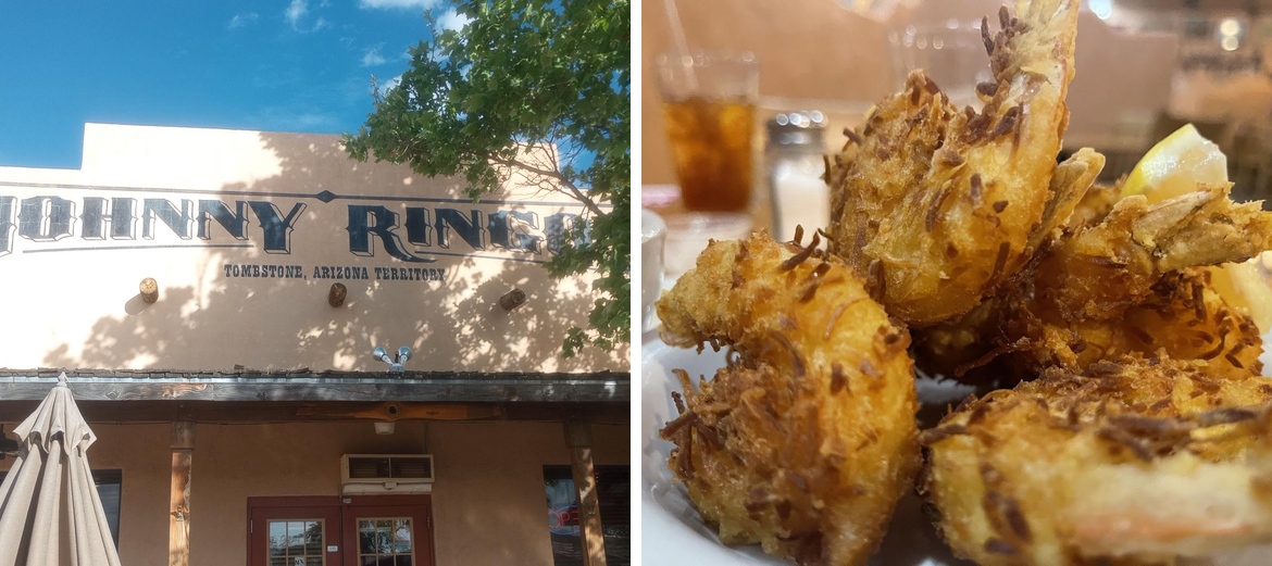 Johnny Ringo's Bar Menu