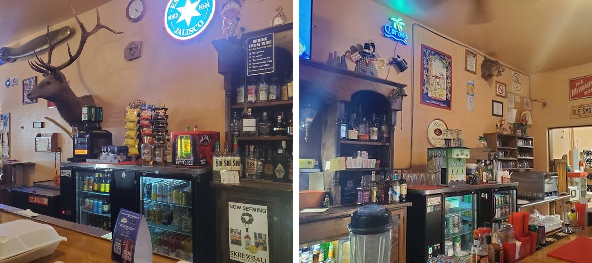 Johnny Ringo's Bar Menu