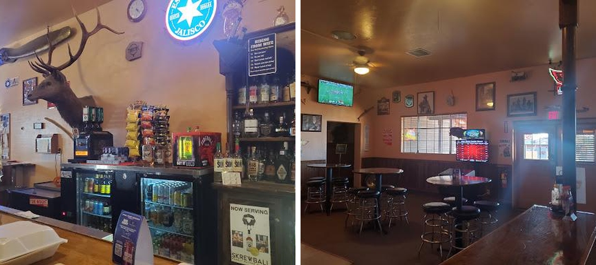 Johnny Ringo's Bar Menu